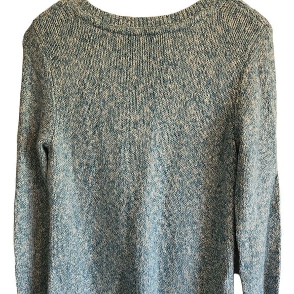 TOMMY Hilfiger Blue Knit Sweater Size Small - Picture 3 of 5